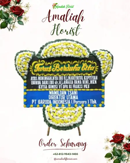 Papan Bunga Duka Bumiroso